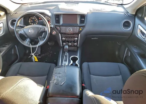 2018 Nissan Pathfinder S из США, поврежденный, VIN 5N1DR2MM1JC636308